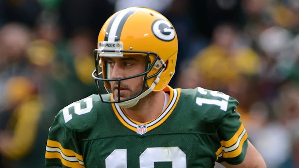 Mike Morbeck/CC BY-SA 2.0
The Green Bay Packers need to get Aaron Rodgers some help ASAP.