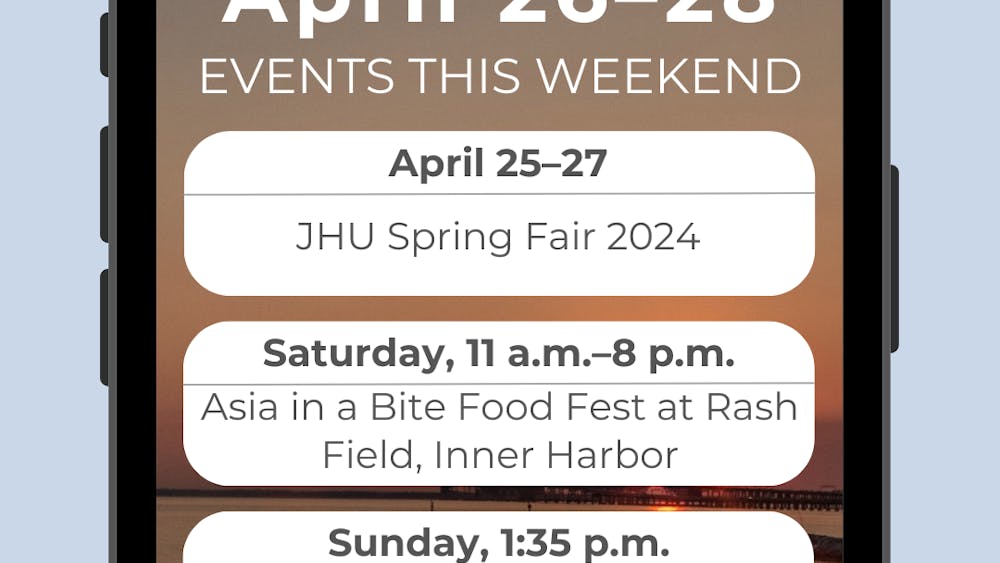ARUSA MALIK / DESIGN &amp; LAYOUT EDITOR
This weekend of activities features the annual Spring Fair and the opening of Asia in a Bite Food Fest at the Inner Harbor.