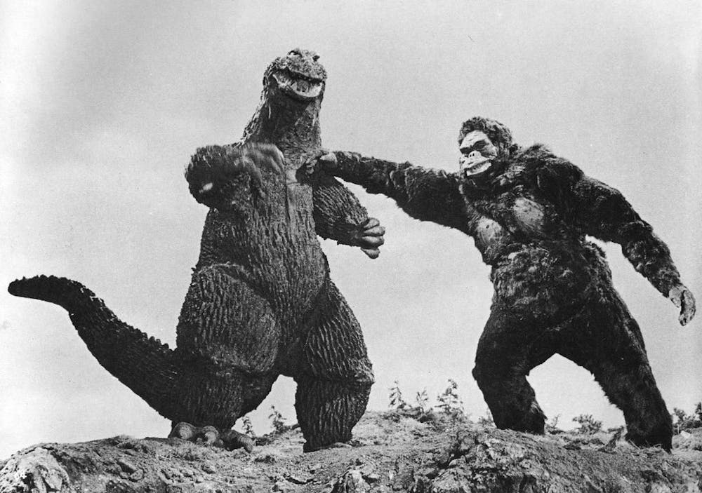 TOM SIMPSON/CC BY-NC 2.0
Pictured is an image from the 1962 film King Kong vs. Godzilla.