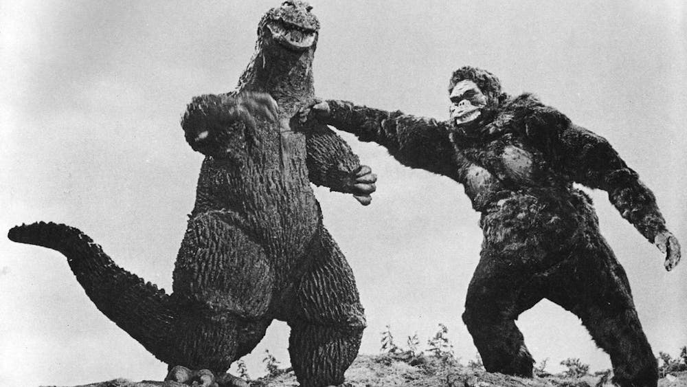 TOM SIMPSON/CC BY-NC 2.0
Pictured is an image from the 1962 film King Kong vs. Godzilla.