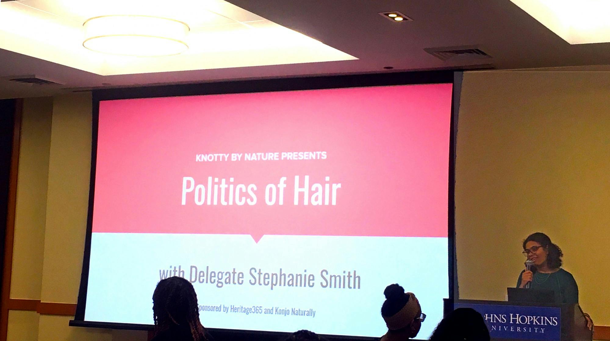 COURTESY OF MICHELLE LIMPE
Smith seeks to protect natural hair rights through anti-discrimination laws.