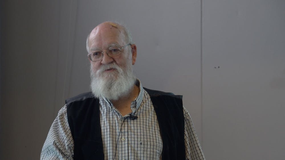 COURTESY OF NATURAL PHILOSOPHY FORUM
Dennett stressed the importance of cultural evolution in designing human thinking tools.