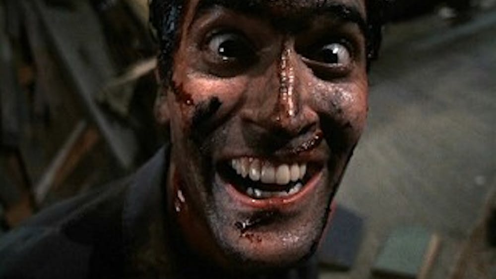 Wendy/ cc by-sa 2.0 
Bruce Campbell stars as Ash in Sam Raimi’s 1987 horror film Evil Dead II.