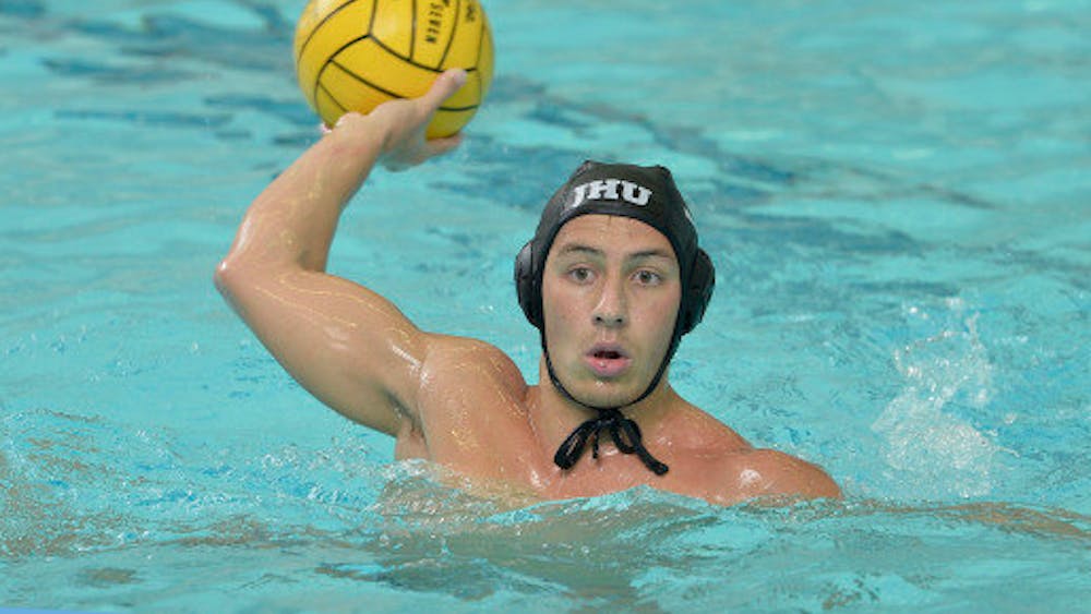  HOPKINSSPORTS.COM
Kevin Yee shows up strong as MVP in the CWPA D-III Tournament.
