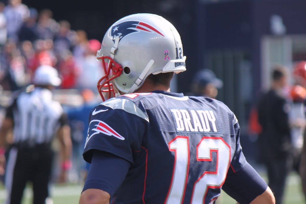 PETER BOND / CC BY-NC 2.0
Tom Brady won six Super Bowl championships for New England before joining the Tampa Bay Buccaneers.