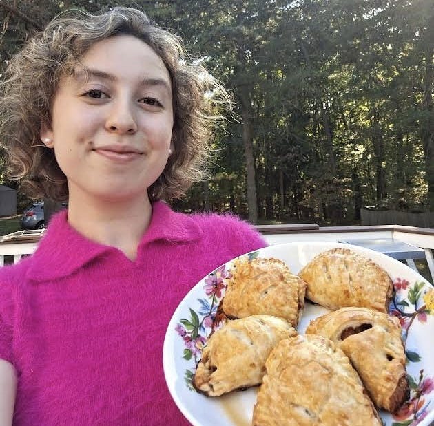 COURTESY OF LANA MILMAN
Milman shares a recipe for apple turnovers, intertwined with the acceptance and love she found at the hands of her host family.&nbsp;