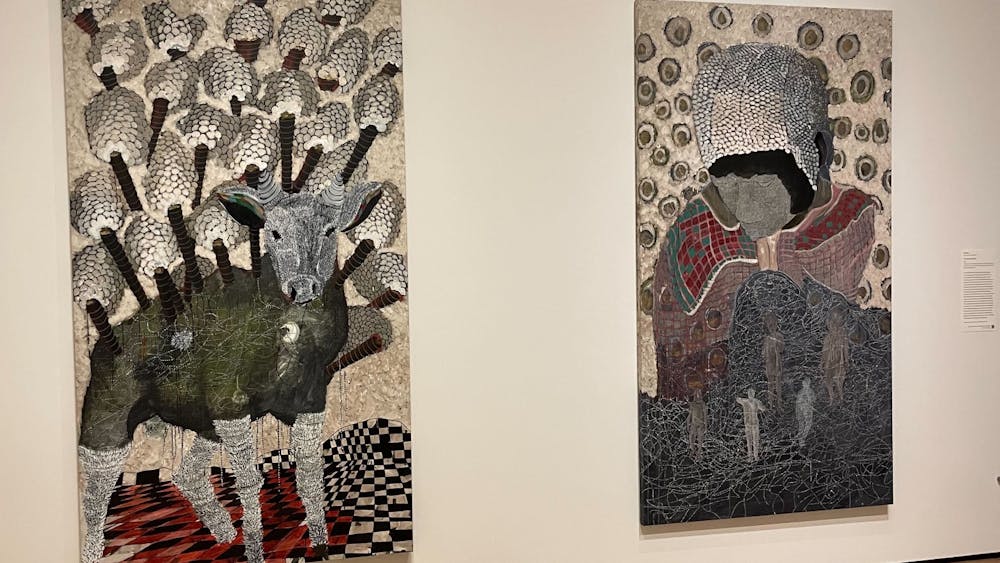 COURTESY OF EMMA ANDERSSON
Senegalese artist Omar Ba’s exhibition Political Animals at the Baltimore Museum of Art (BMA) is a critical and artistic look at modern politics.