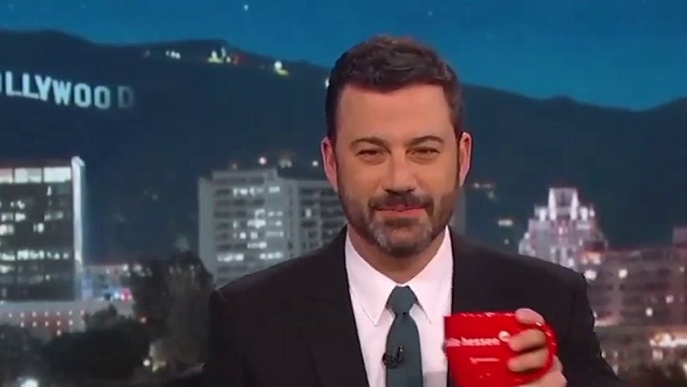 Selma Üsük/cc-by-2.0
Late night television personality Jimmy Kimmel hosted the Oscars.