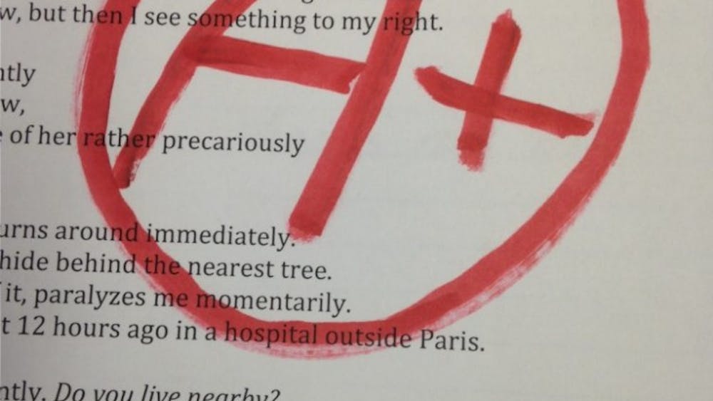 courtesy of catherine palmer
 I try to remind myself that my value does not come from the grades I receive.