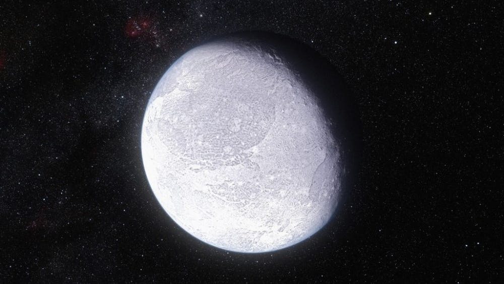 Rinsinger/CC-By-4.0
Dwarf planet 2014 UZ224 takes 1,100 Earth years to orbit the sun.