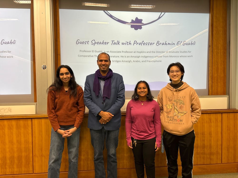 COURTESY OF KAYLEE NGUYEN
The Students for Health Humanities (SHH) hosted a speaker event featuring Professor Brahim El Guabli.