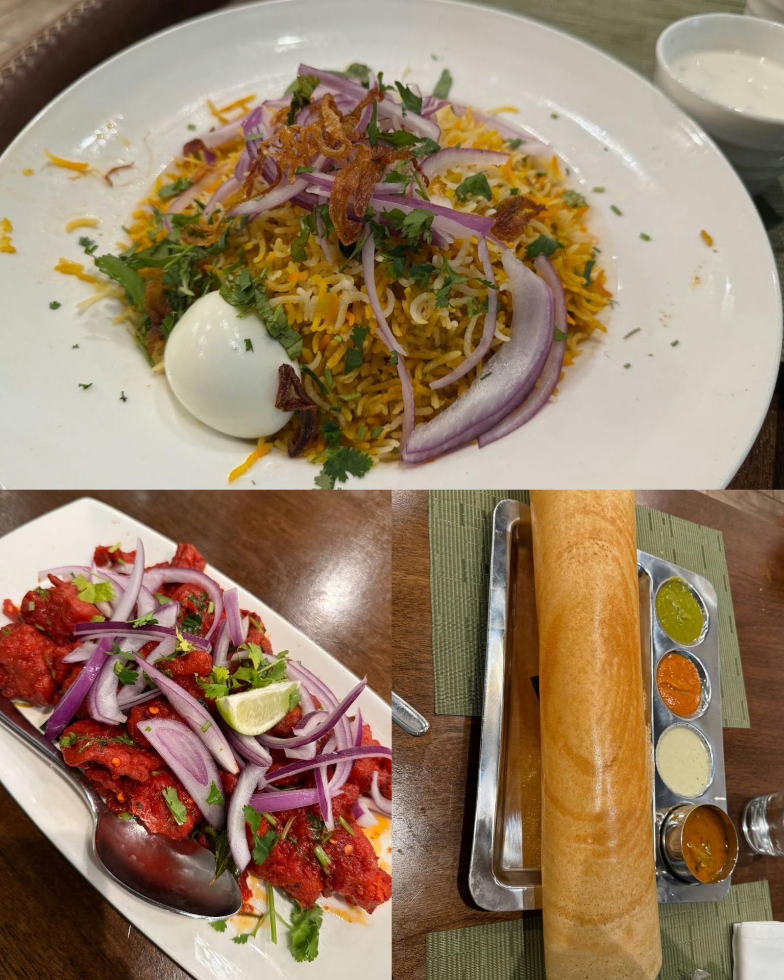 COURTESY OF DHARANI MOORTHY
Bold, vibrant and comforting, Sangam Indian Cuisine serves the flavors of South India in every bite.