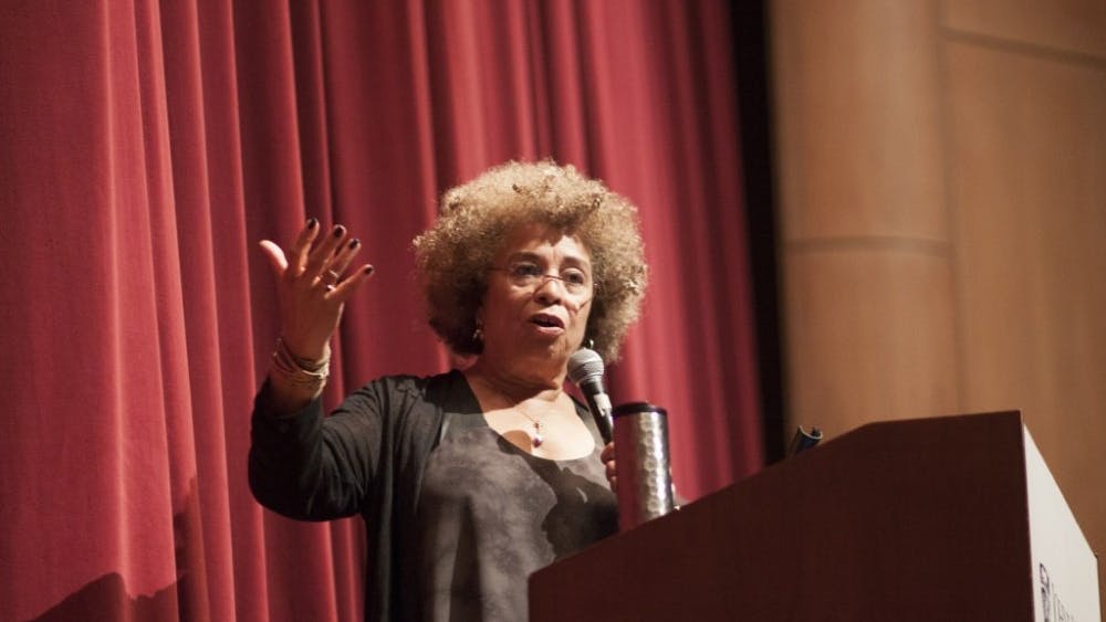  COURTESY OF SOFYA FREYMAN
At the fourth JHU Forum on Race in America, professor and activist Angela Davis spoke about policy brutality, black feminism and racism.