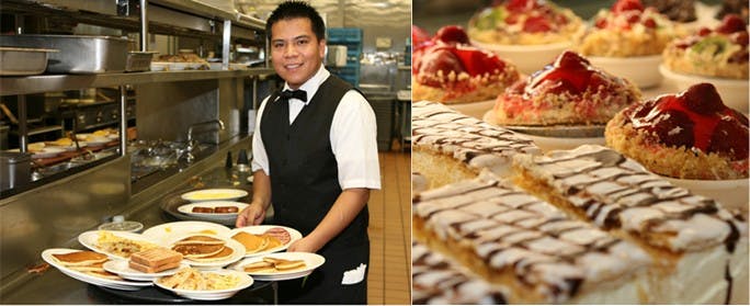 Courtesy of the www.thenautilusdiner.com
The Nautilus Diner in Timonium has a huge menu featuring pancakes, desserts, waffle fries and more.  