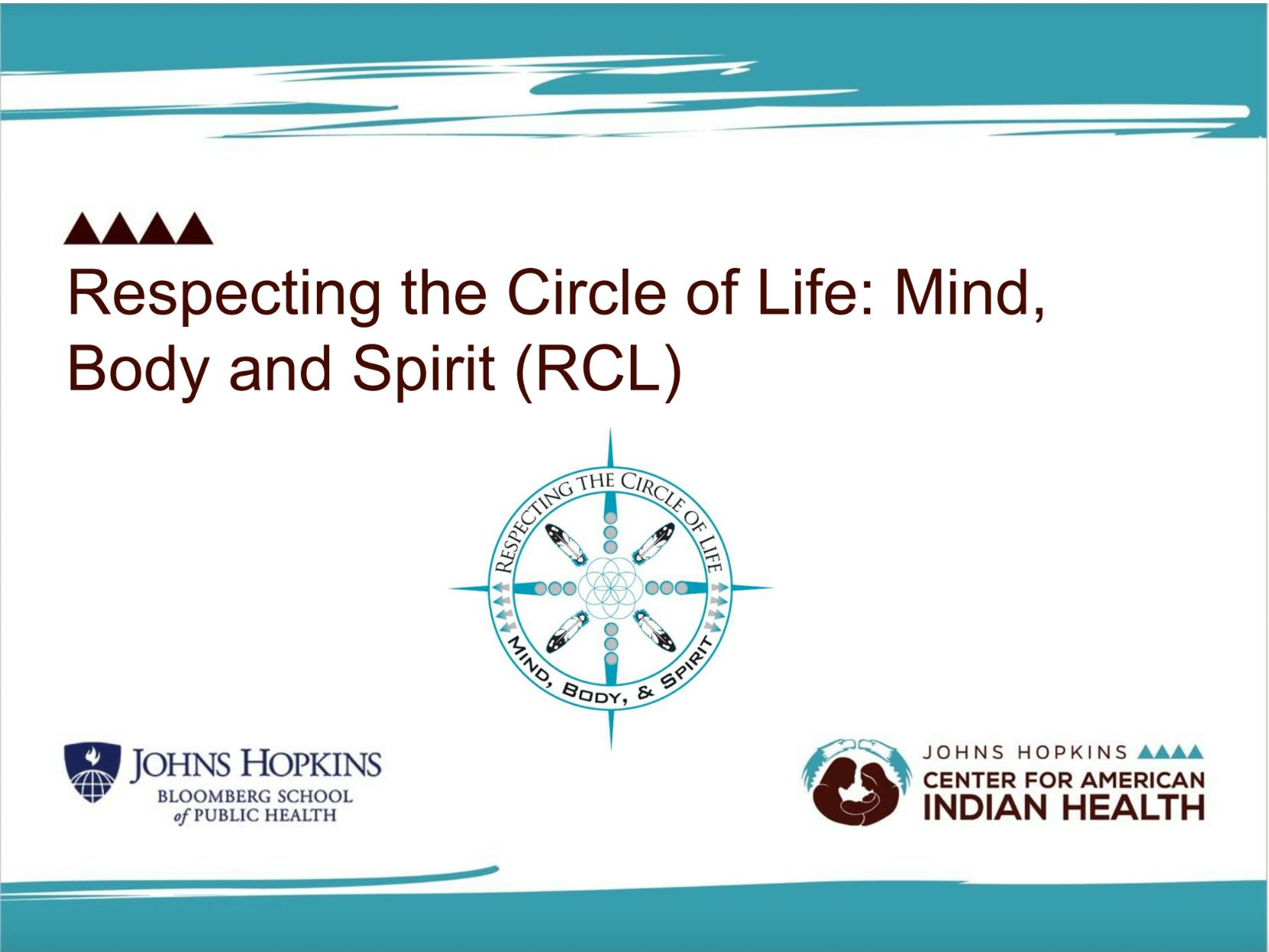 COURTESY OF LAURA TINGEY
Respecting the Circle of Life is a sexual education program specifically tailored to Native youths.