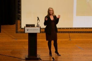  Leon Santhakumar/Photography Editor
Piper Kerman, who spent 13 months in prison, spoke about her experiences and her recommendations for prison reform.