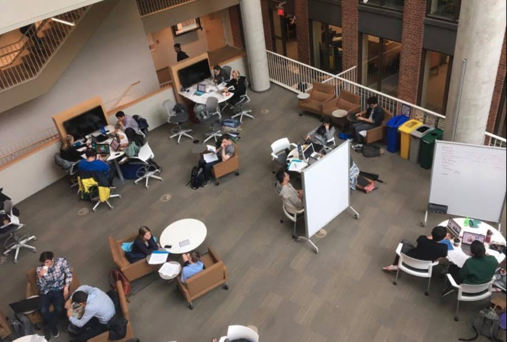 COURTESY OF ROLLIN HU
Students cite that their academic workload is a contributor to stress.