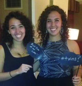  COURTESY OF AMANDA AUBLE After growing as twins, Kristine and Amanda now go to different colleges.