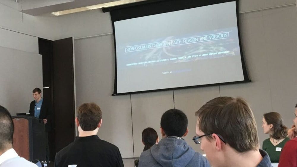 COURTESY OF SAMANTHA SETO
The 8:32 Society held its first symposium on faith and scholarship.