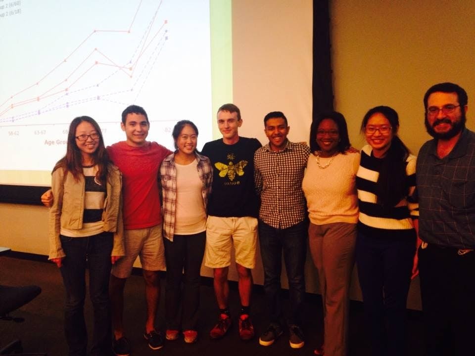  Courtesy of JOCELYN BAO
HUSAM hosted professor Talitha Williams who spoke about statistics.