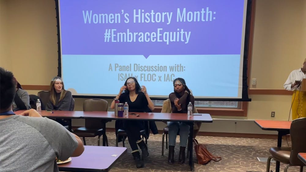 COURTESY OF ARANTZA GARCIA
Panelists spoke on personal experiences related to women in leadership. 