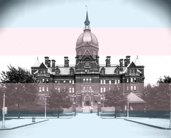 PUBLIC DOMAIN / edited by David Hilden
Paul McHugh, former chief of psychiatry at Hopkins Hospital, believes that being transgender is a mental disorder.