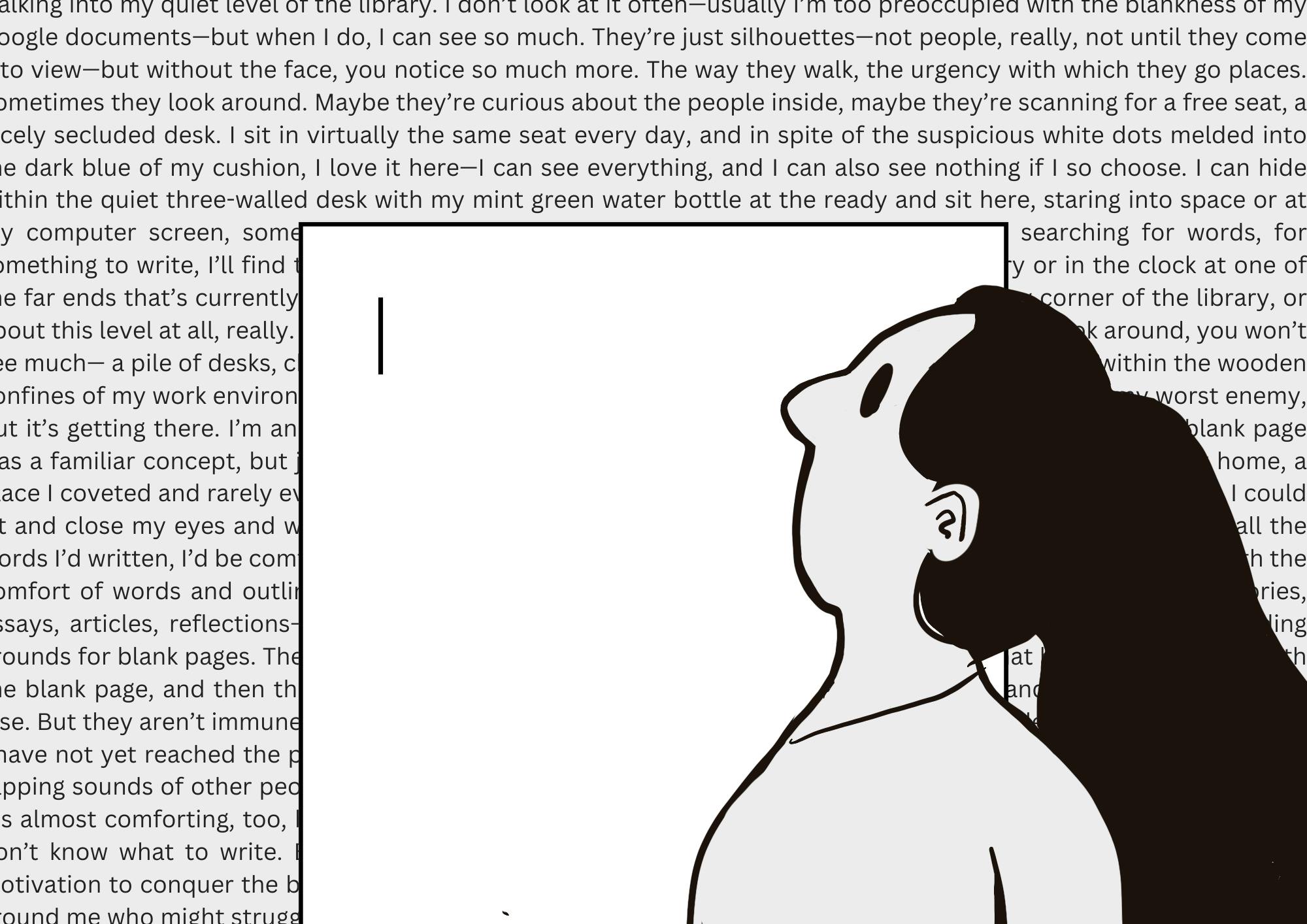 ARANTZA GARCIA / DESIGN &amp; LAYOUT EDITOR
Swindle discusses her struggles with writer’s block.