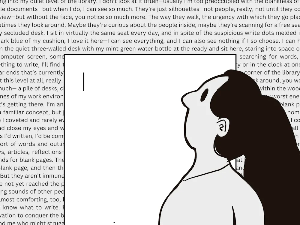 ARANTZA GARCIA / DESIGN & LAYOUT EDITOR
Swindle discusses her struggles with writer’s block.