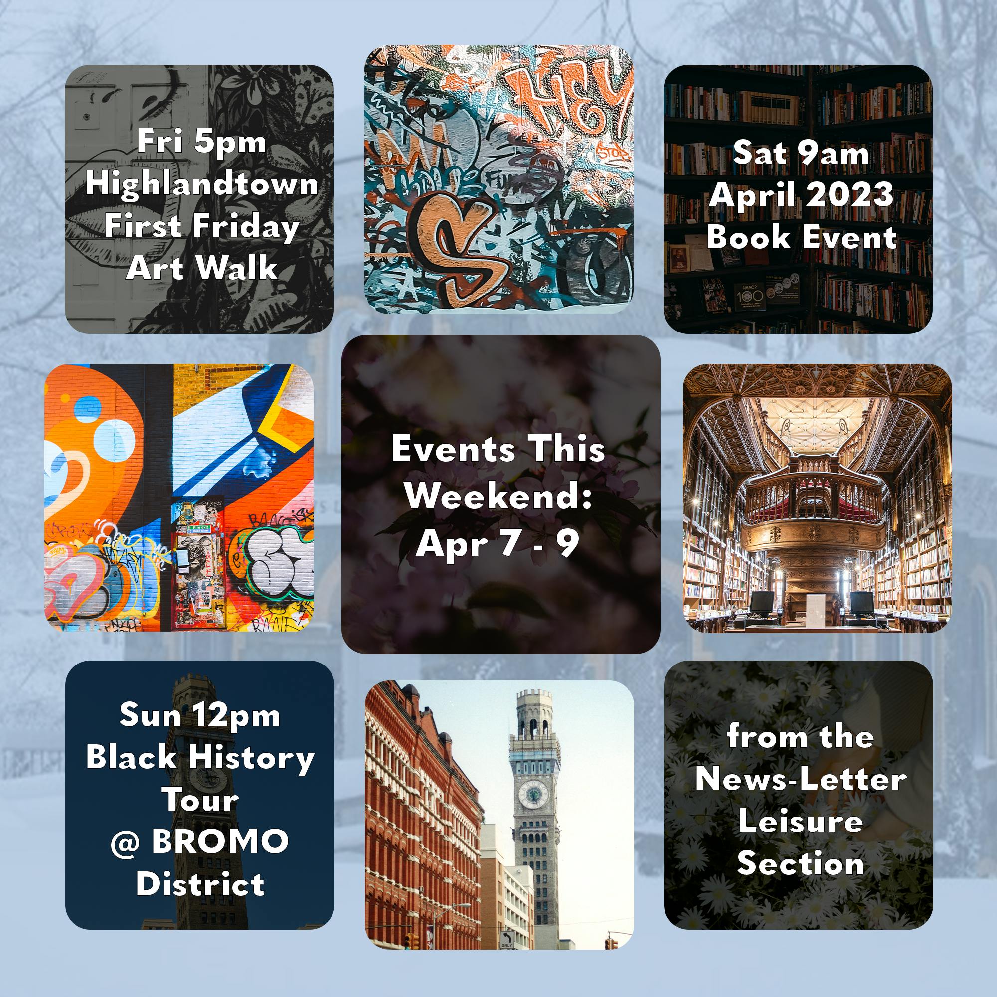 JOHN D'CRUZ / GRAPHICS EDITOR
Spend this weekend exploring all that Baltimore has to offer!&nbsp;