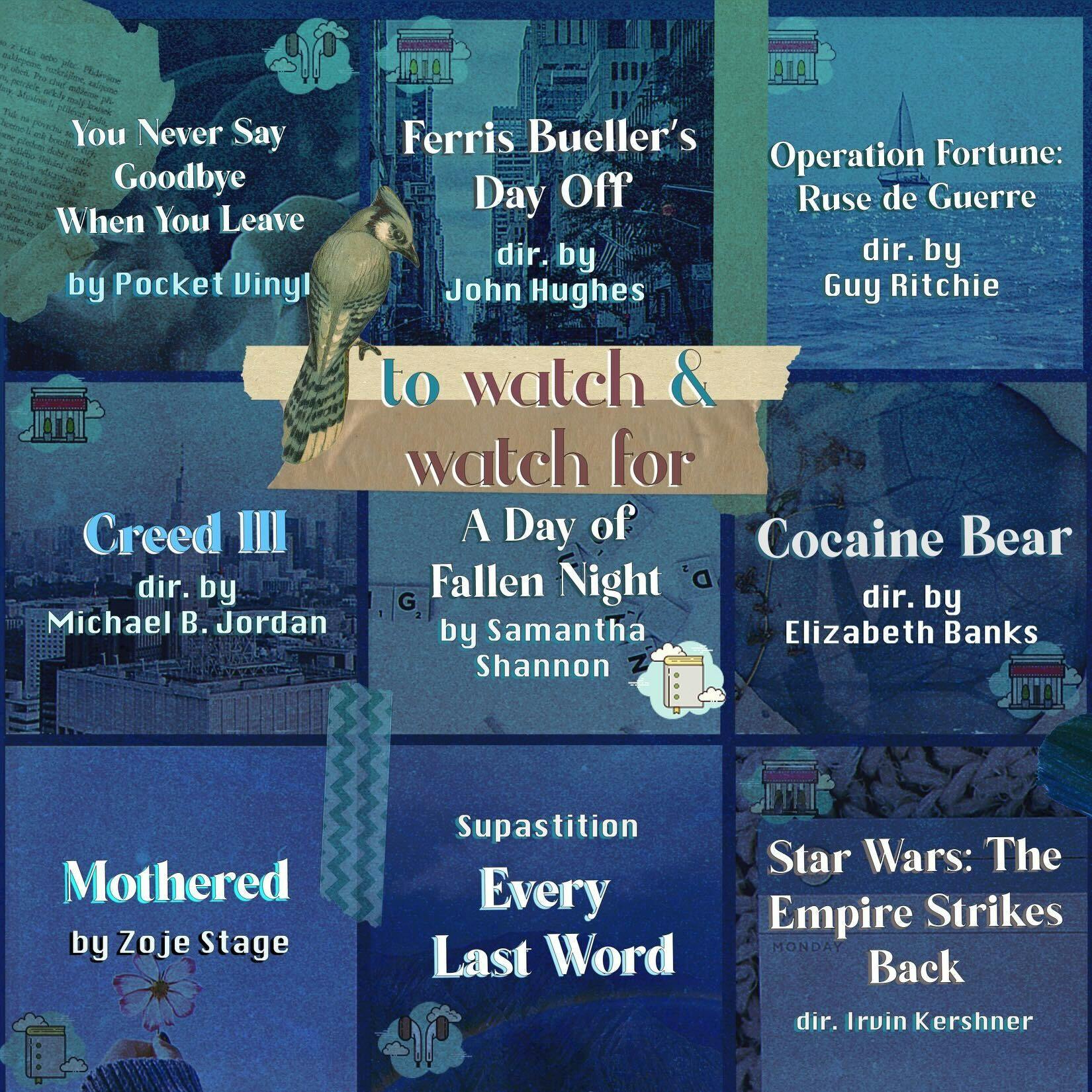 COURTESY OF MARY KATE MCCORMICK
This week’s picks include Creed III and Zoje Stage’s new book Mothered.