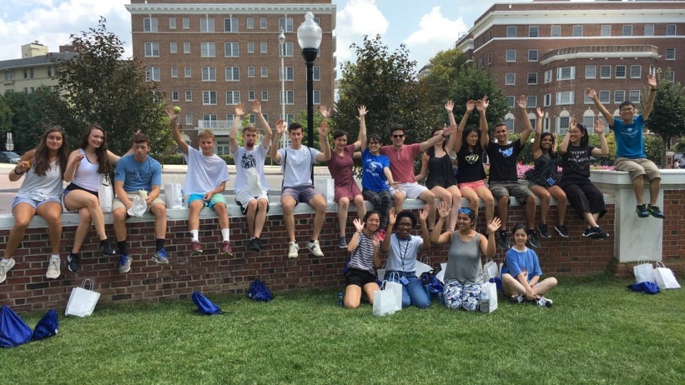 Courtesy of Julie Awad
During Orientation Week, students bonded with each other and their First Year Mentors.