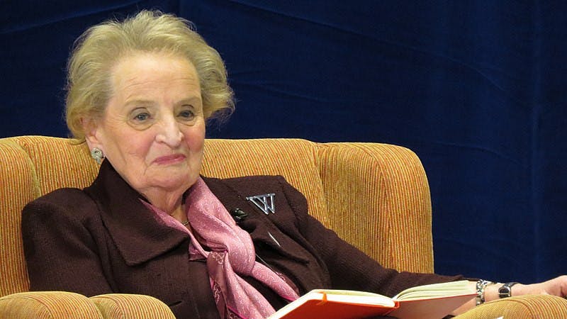 PUBLIC DOMAIN
Madeleine Albright attended the Hopkins School of Advanced International Studies in the 1960s.