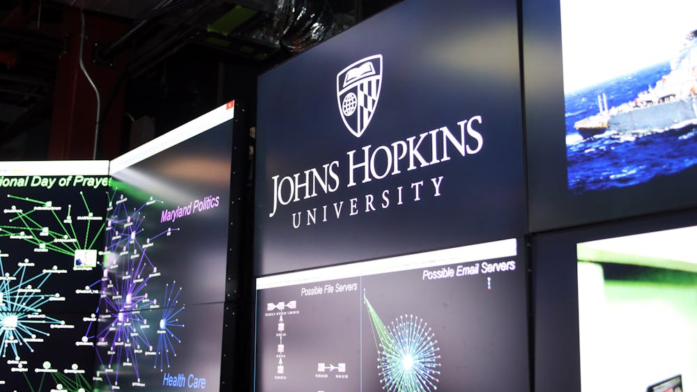 MARYLAND GOVPICS/CC-BY-2.0
Maury speaks in detail about the difficulties she encountered as a disabled student in the Engineering for Professionals program.
Pictured: A projector screen at the Hopkins Applied Physics Laboratory, a collaborator in the EP program.