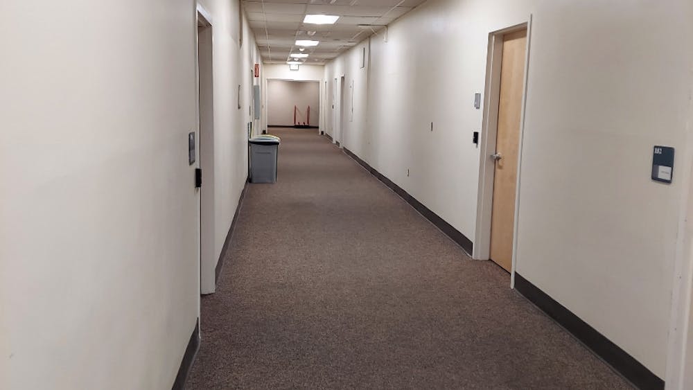 COURTESY OF EVAN MORRIS
A dedicated Instagram page showcases students’ fascinations with the liminal spaces on campus.