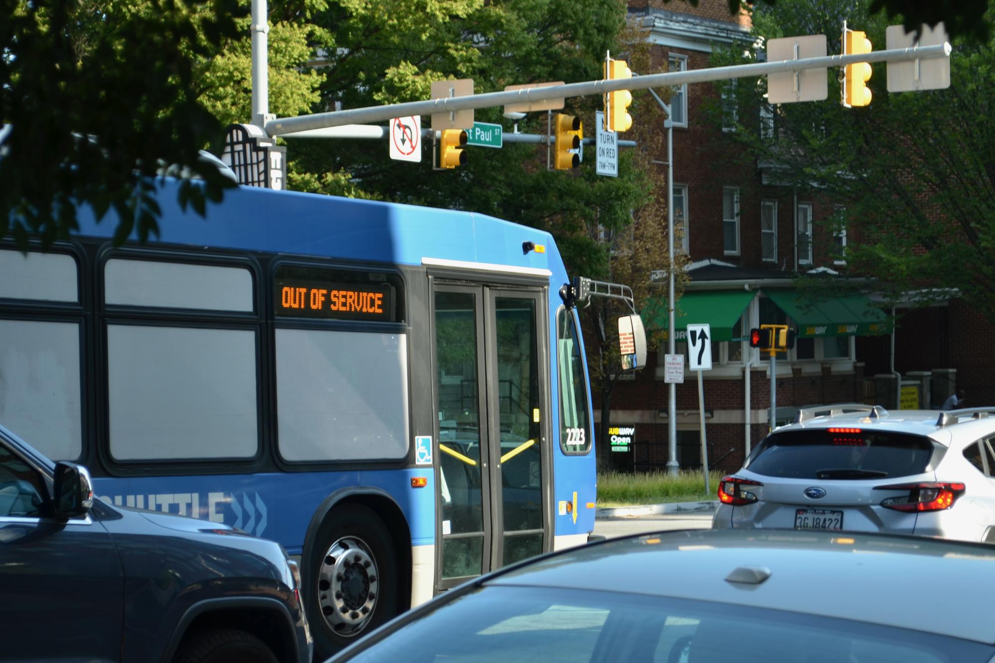 JOSHUA LONSTEIN / PHOTO EDITOR&nbsp;
Shuttle map coverage expands to cover more Baltimore neighborhoods.