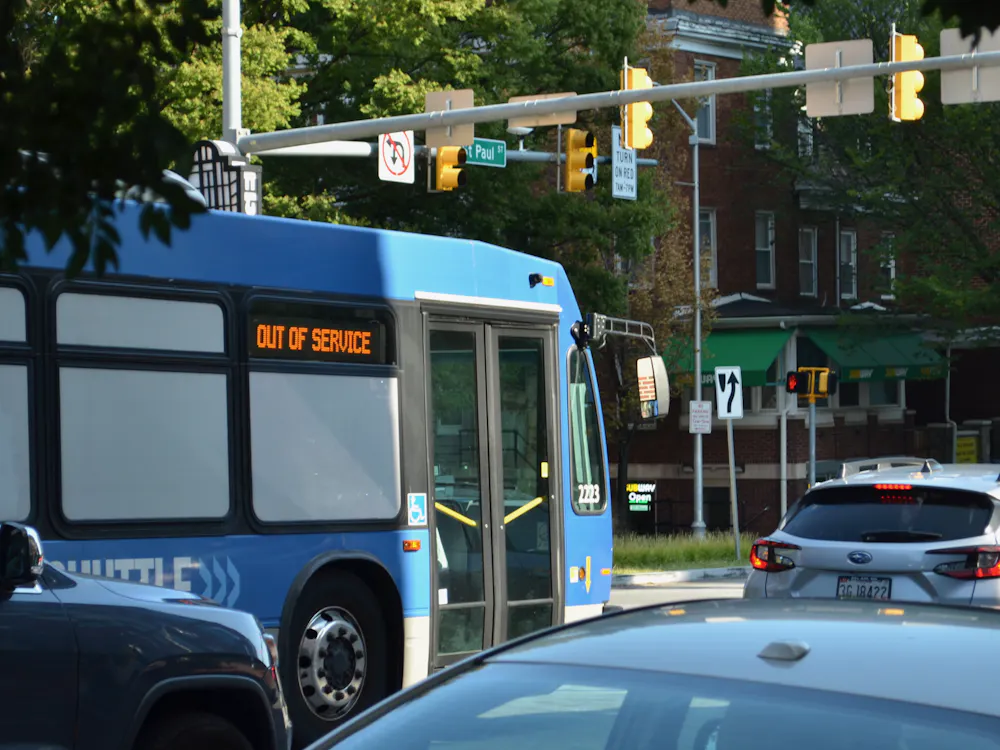 JOSHUA LONSTEIN / PHOTO EDITOR
Shuttle map coverage expands to cover more Baltimore neighborhoods.