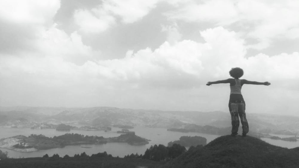 COURTESY OF NAADIYA HUTCHINSON
Hutchinson worked to improve public health this summer in Uganda.