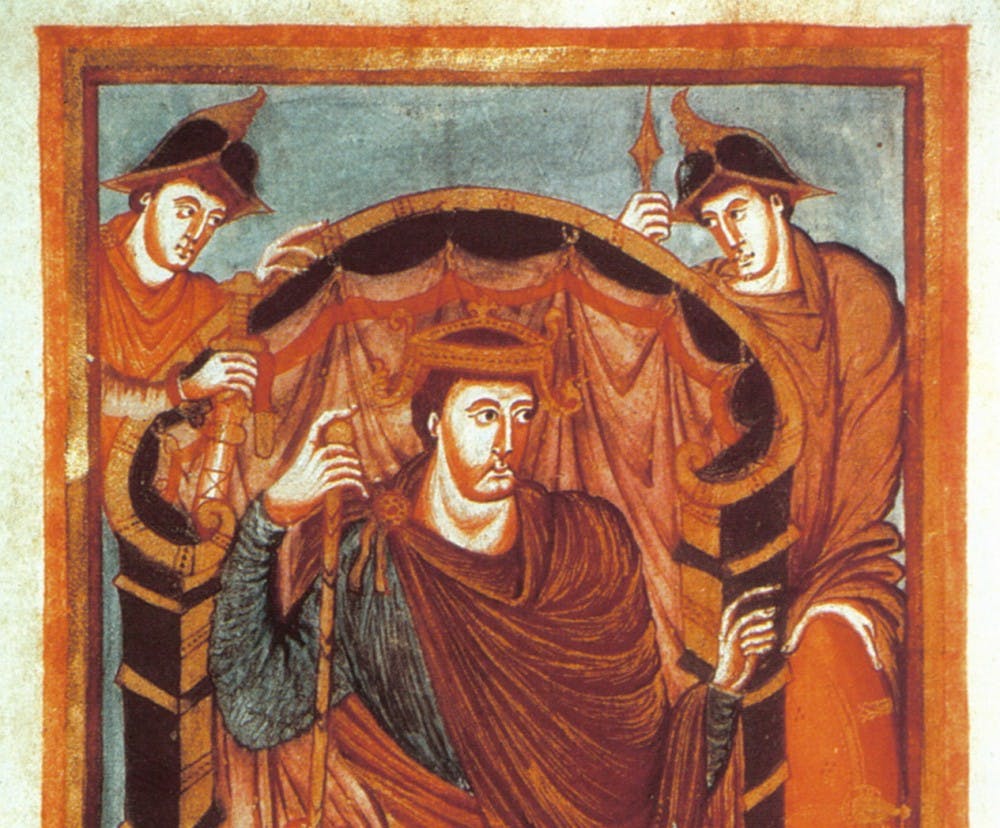 PUBLIC DOMAIN
Lothair I divided his territory between his sons, a little-known possible cause of World War One.