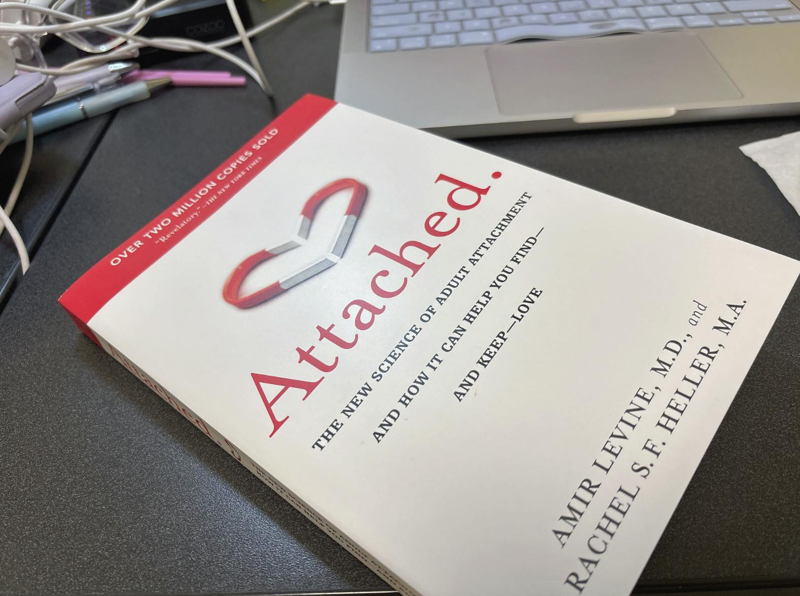 COURTESY OF LINDA HUANG
Huang reflects on attachment styles after a meaningful read. 