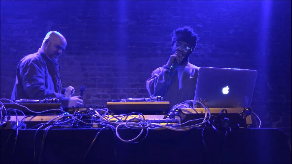 WOWEDITS/cc-by-SA-4.0
Producer Knxwledge performs live at the Hi Hat in Los Angeles after five releases in 2016.