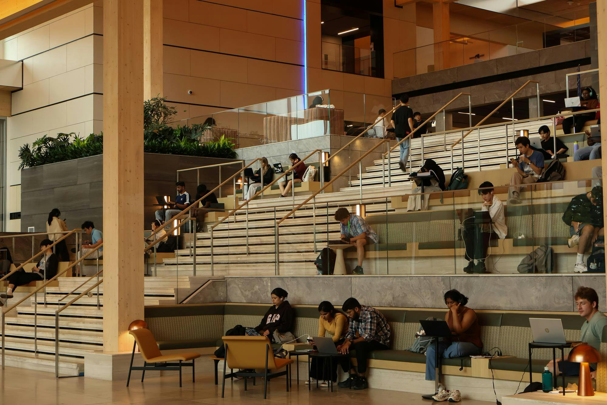 COURTESY OF YEKYEONG LEE
Students provide insights into how the Hopkins community perceives the Bloomberg Student Center before the opening of dining options.&nbsp;