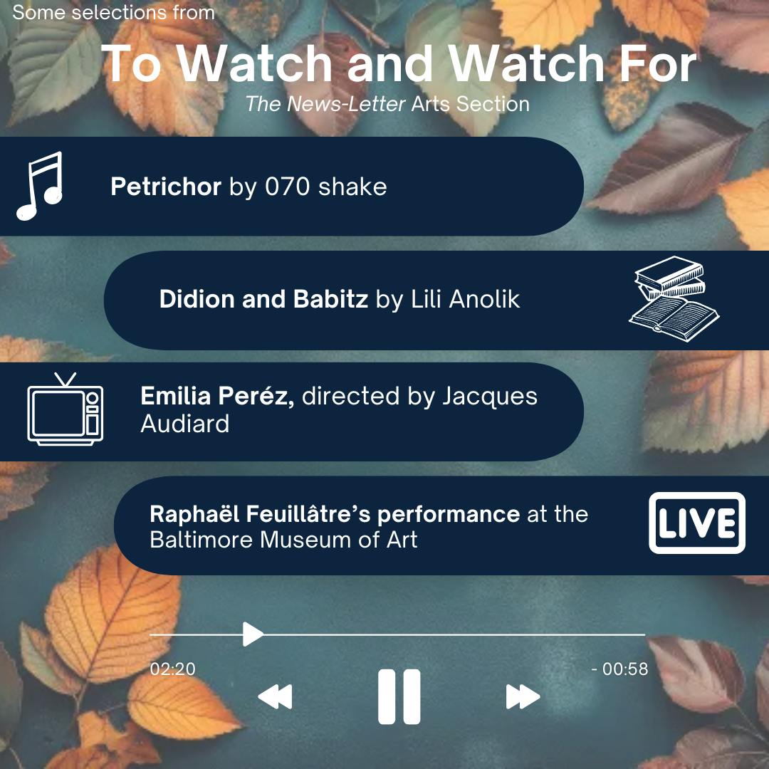COURTESY OF CATHY WANG
This week, Raphaël Feuillâtre performs at the Baltimore Museum of Art on Saturday, Nov. 16 at 3 p.m.