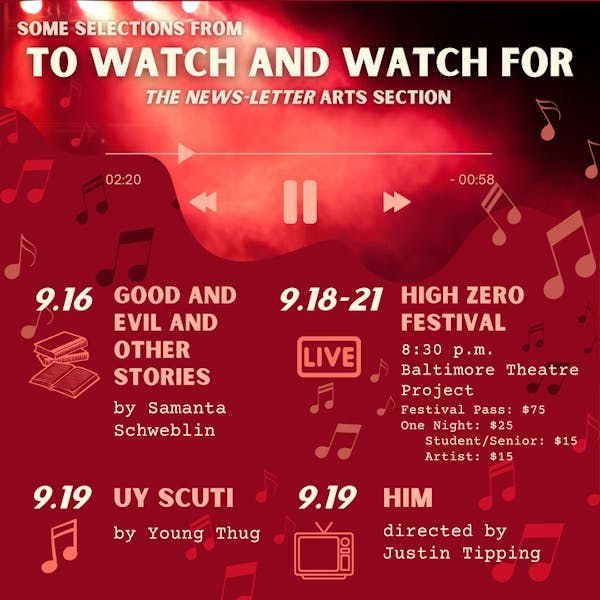 To watch and watch for: Week of Sept. 14