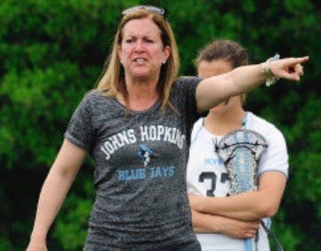hopkinssports.com
Head coach Janine Tucker got her 250th career win on Friday.
