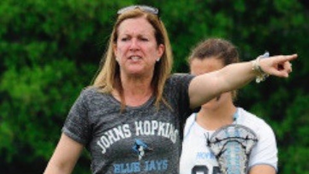 hopkinssports.com
Head coach Janine Tucker got her 250th career win on Friday.