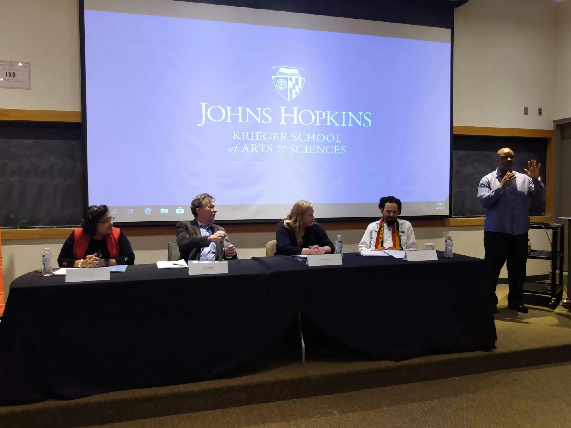 COURTESY OF CLAIRE GOUDREAU
Panelists discussed 21st century American white supremacy and ways of combatting it.