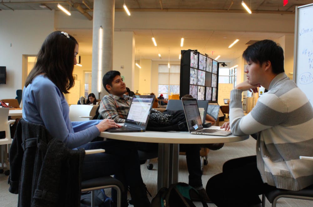  File Photo
 The Brody Atrium is a popular spot for students looking to study with others.