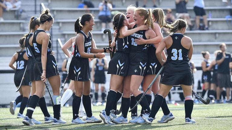 COURTESY OF HOPKINSSPORTS.COM
Hopkins has high expectations entering this season, and the team is not afraid of the spotlight, aiming to win their first national title in program history.