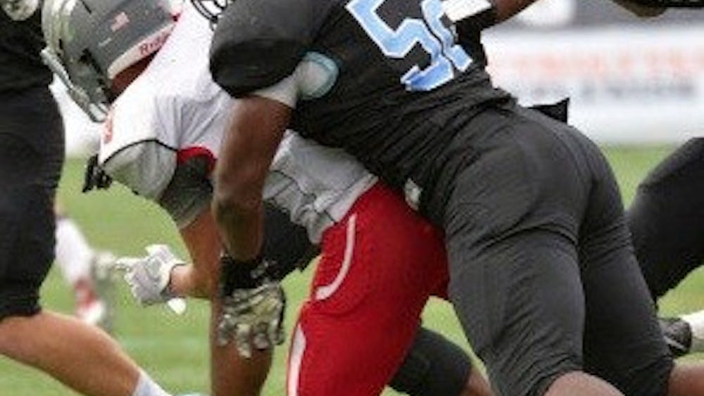  HOPKINSSPORTS.COM
Soph Keonte Henson was named CC Defensive Player of the Week.