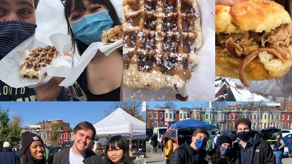 COURTESY OF GABRIEL LESSER
Captured moments from a recent trip to the market.